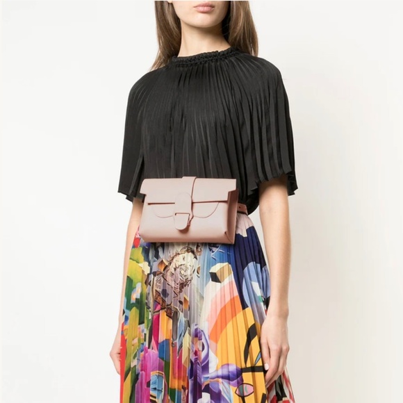 SENREVE Aria Belt / Crossbody Bag In Pebbled Blush NWOT - Picture 7 of 11